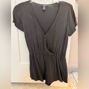 Forever 21 romper great for a pool coverup. Fit is closer to a small.